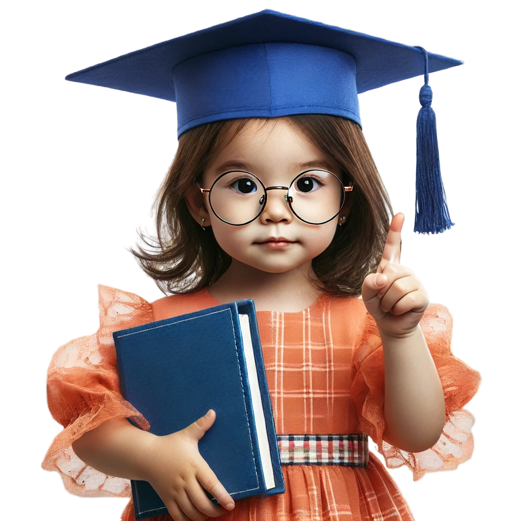Girl With Graduate Cap